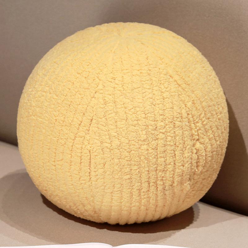 30x30cm Yoga Plush Ball Toy Stuffed Sport Ball Pillow Back Support Plushie Sofa Chair Decor Home Interactive Prop Gift