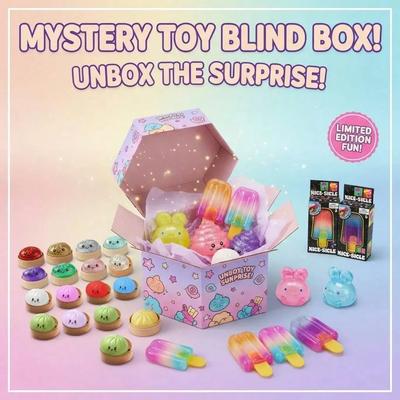Mystery Box Squishy Speelgoed – Willekeurige Blind Box Stressverlichtingsset – Onafhankelijke Kansen per Trekking