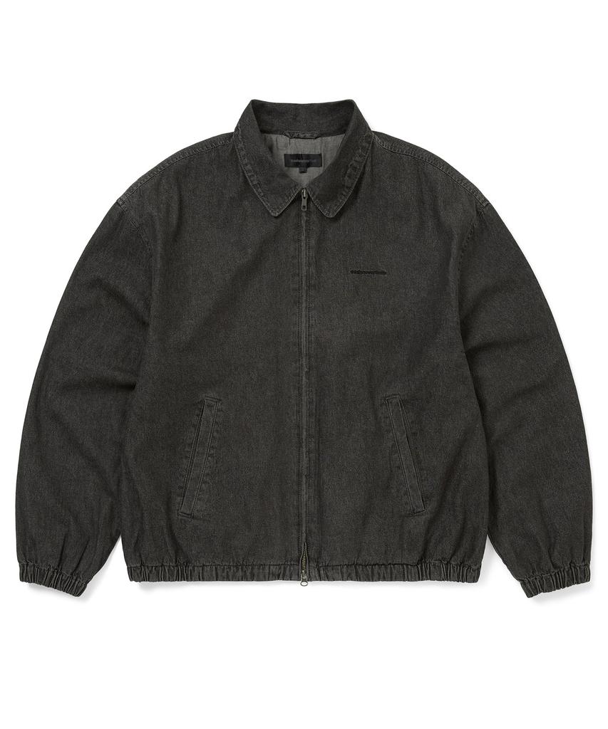 THISISNEVERTHAT Denim Blouson Jacket Dark Brown