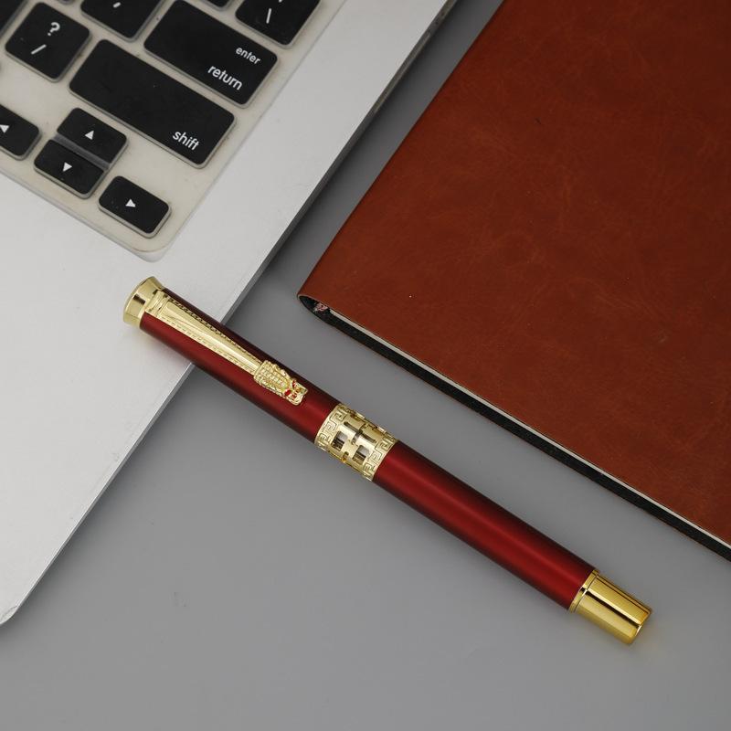 Luxury High-quality Hollow Out Creative Design Ballpoint Pen, Daily Writing Business Signature Pen