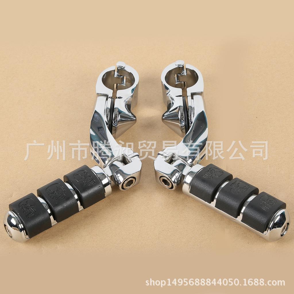 Universal 1.25" Harley Motorcycle Rest Footpegs