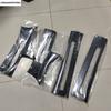 Car Inner Door Sill Pedal Frame Panel Protector Cover Trim Carbon Fiber Style Accessories For BYD Equation Leopard 5 2024 2025