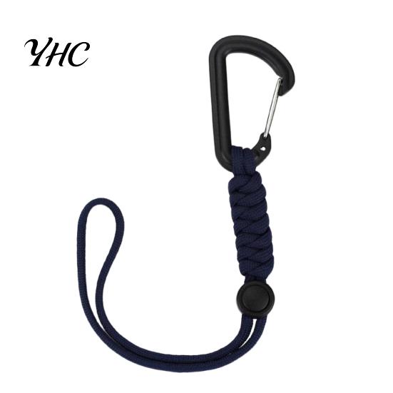 Outdoor Hook Backpack Buckle High Strength Good Load-bearing Anti-loss Nylon Rope Multifunctional Hanging Ring Bag Hooks Accessories Buckles