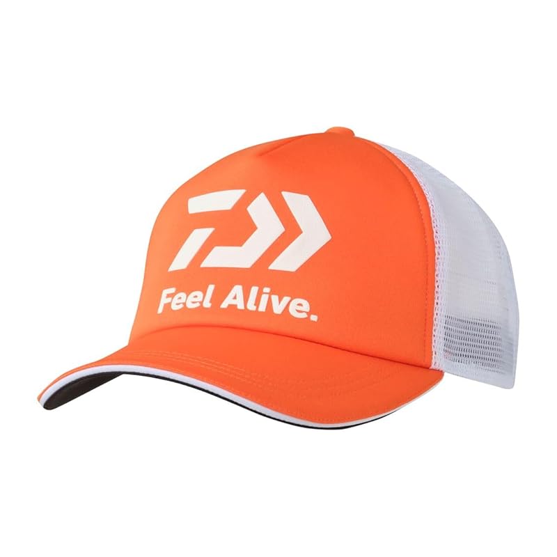 

[DAIWA] FeelAlive. Soft half mesh cap 25DC-6225 orange free