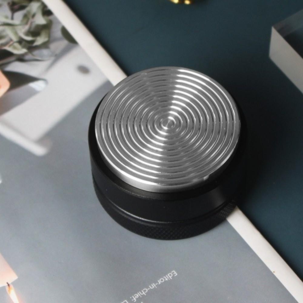 Slotted Espresso Tamper Threaded Bottom Powder Press Coffee Distributor  Coffee Preparation