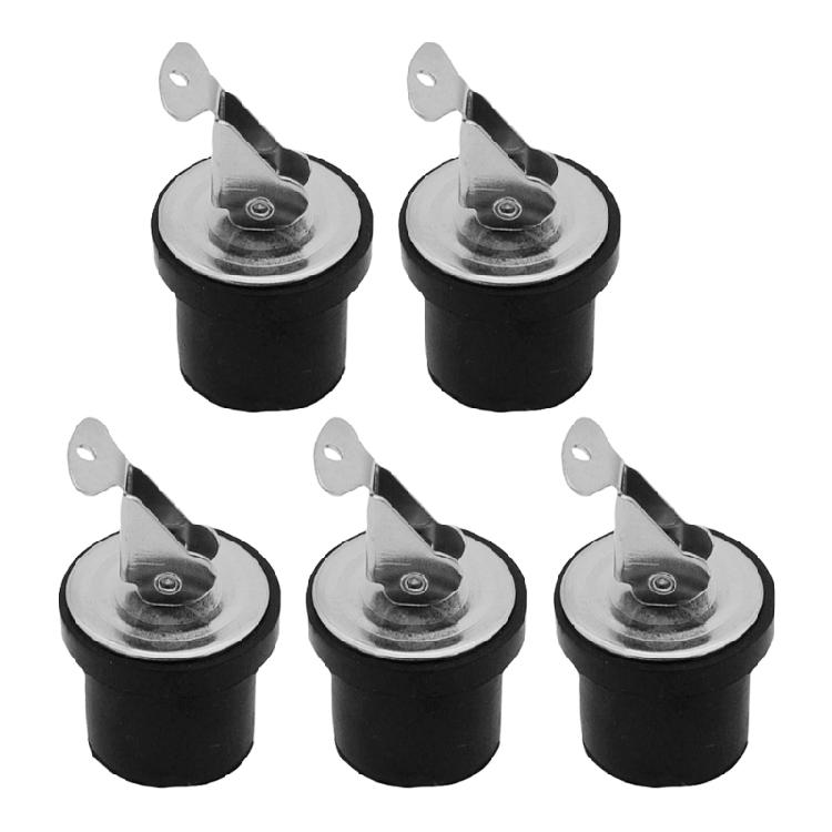 Waterproofing 7/8inch Diameter Compression Drain Plug With Rubber Sealant Stopper For Boating Marine Vessels Accessories