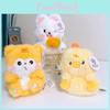 Animal Plush Toy With Qq Bubble For Stress Relief And Kids Gift