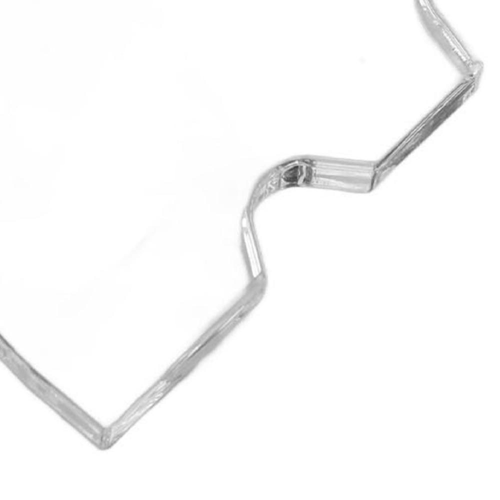 Rubber Pool Cue Bridge Head Clear Acrylic Billiard Cue Bridge  Professional Use