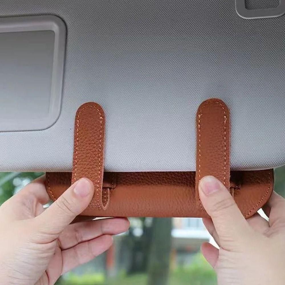 Multi-Function Auto Sun Visor  Sunglasses Holders Universal Eyeglasses Clip  Shade Plate