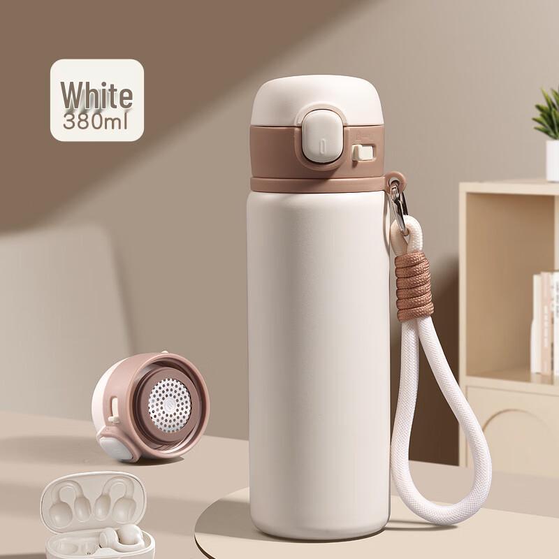 MRSIKEY 316 SS Portable Insulated Water Bottle with Pop-Up Lid