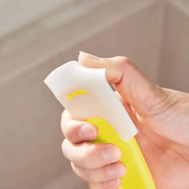 Cleaning Spatula Kitchen Soft Blade Scraper Brush Dirty Pan Pot Dishes Cleaner Tools Oil pollution scraper Cooking Baking Tool