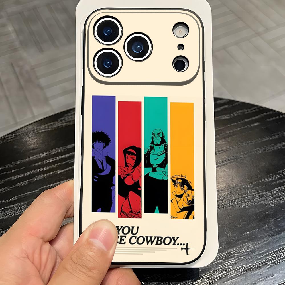

Чехол для телефона C-Cowboy Anime B-Bebop Для IPhone 17 Pro Max 16 15 14 Pro Max 13 11 X Xs Xr 8 7Plus Силиконовый Чехол iPhone17 Air
