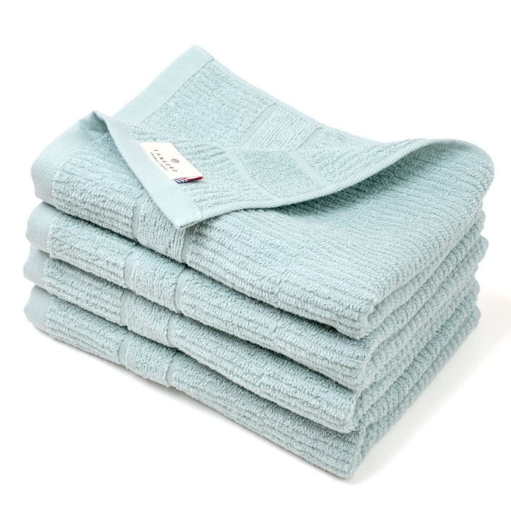 TANGONO Imabari Towel Face Towel of 4 34 x 85cm Smoke on the on the Absorbent and Made in Japan Towel for indoor drying cotton imabari towel -