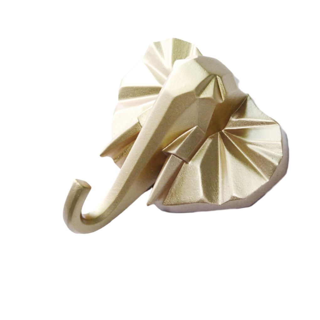 Robuster und langlebiger Schlüsselhaken mit Tierkopf für einfache Organisation Kleiderhaken mit Tierkopf