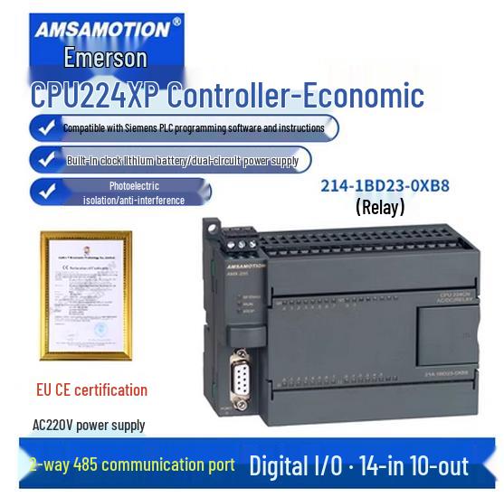 S7-200 PLC CPU224XP/PLC226C Industrial Controller Board