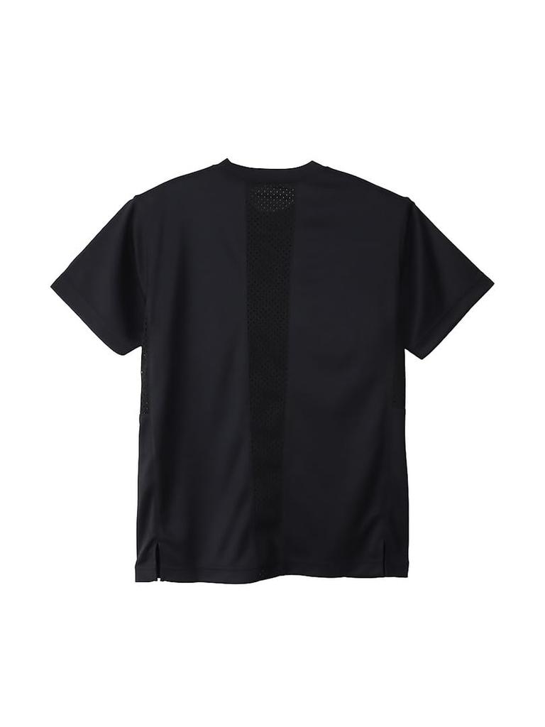 Champion Basketball Size Short Odor Graphic Logo Ventilation Kids' T-Shirt, Black, 160, CK-XB317, Sleeve, Antibacterial, Resistant, Quick-Drying,
