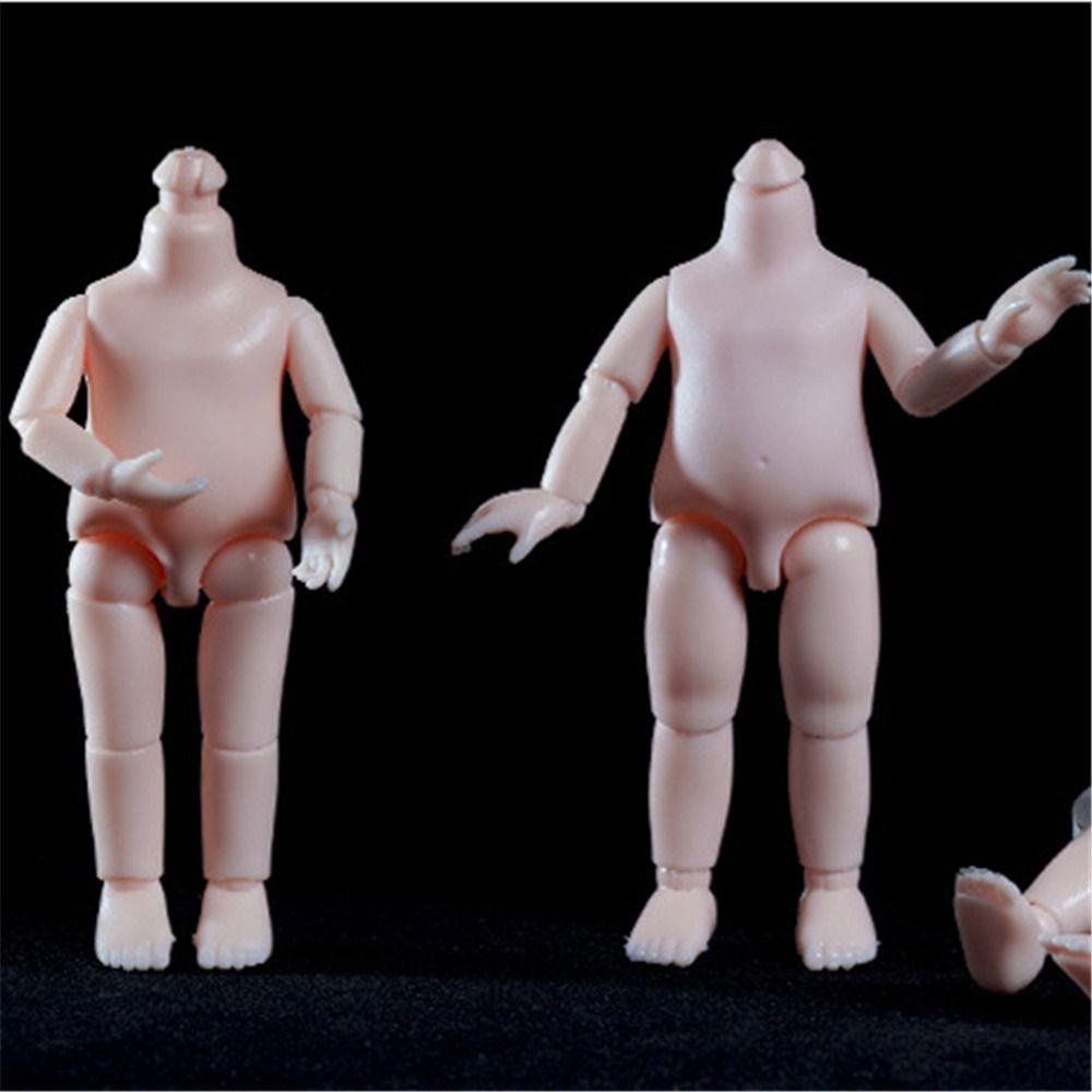 White Skin 1/12 Action Figure Body 6 Inch Jointed Dolls  For Children Birthday Gifts