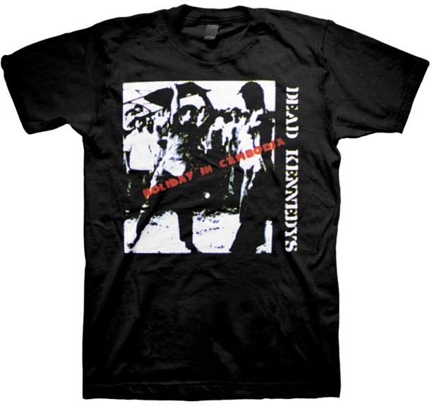 Dead Kennedys - Cambodia T-shirt S-M-L-XL-2XL Nieuwe Officiële JSR Merchandise