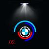 For BMW M 2pcs For BMW Welcome Light Car Door Logo Projector Lamps E90 E91 F20 E92 E93 E60 E61 F10 F07 E63 E64 F12 F13 F30 E87 F20