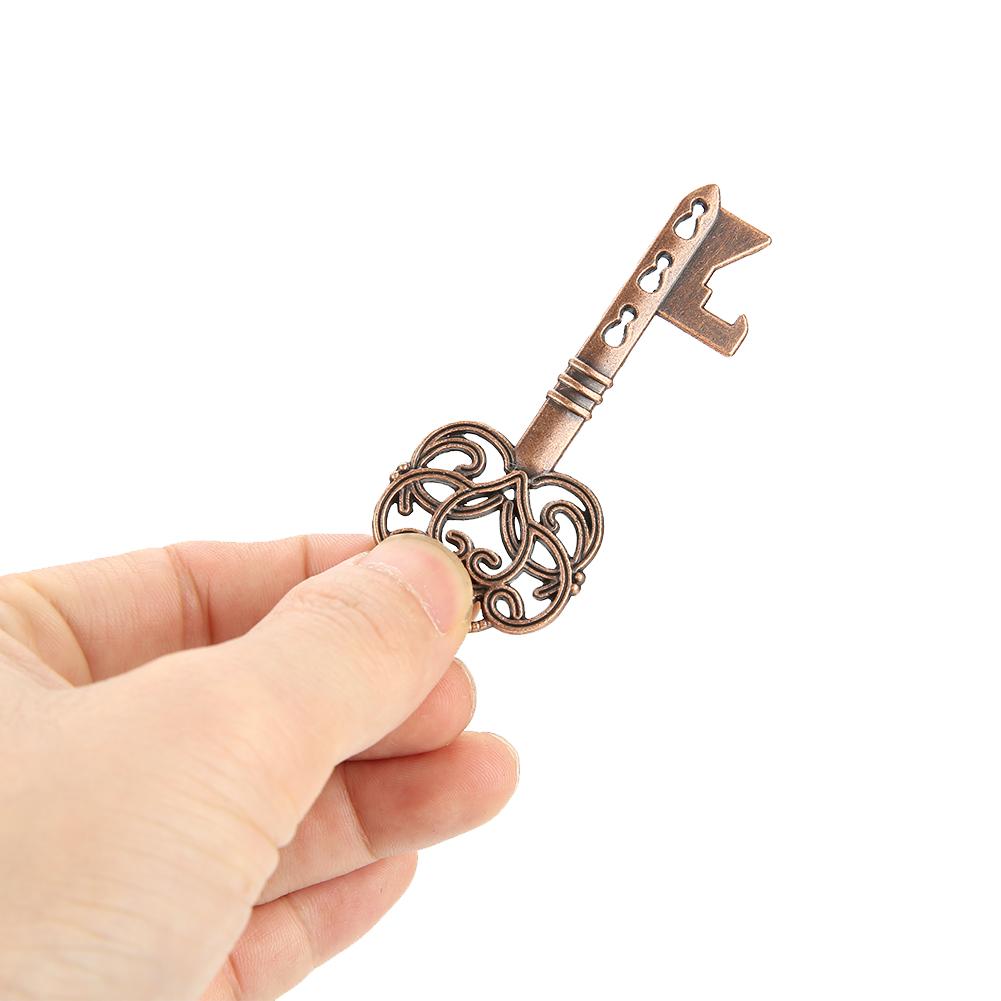 12Pcs Wedding Favors Vintage Key Bottle Opener Champagne Opener with Tag and Twine