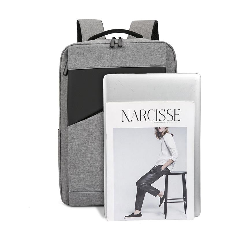 Backpack Men's Fashion Large Capacity School Bag Male High School Student Business Multifunctional USB Charging Computer Bag Backpack