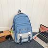 Schoolbag trendy cool tooling style leisure student large capacity student schoolbag Japanese men and women Korean version junior high school backpack