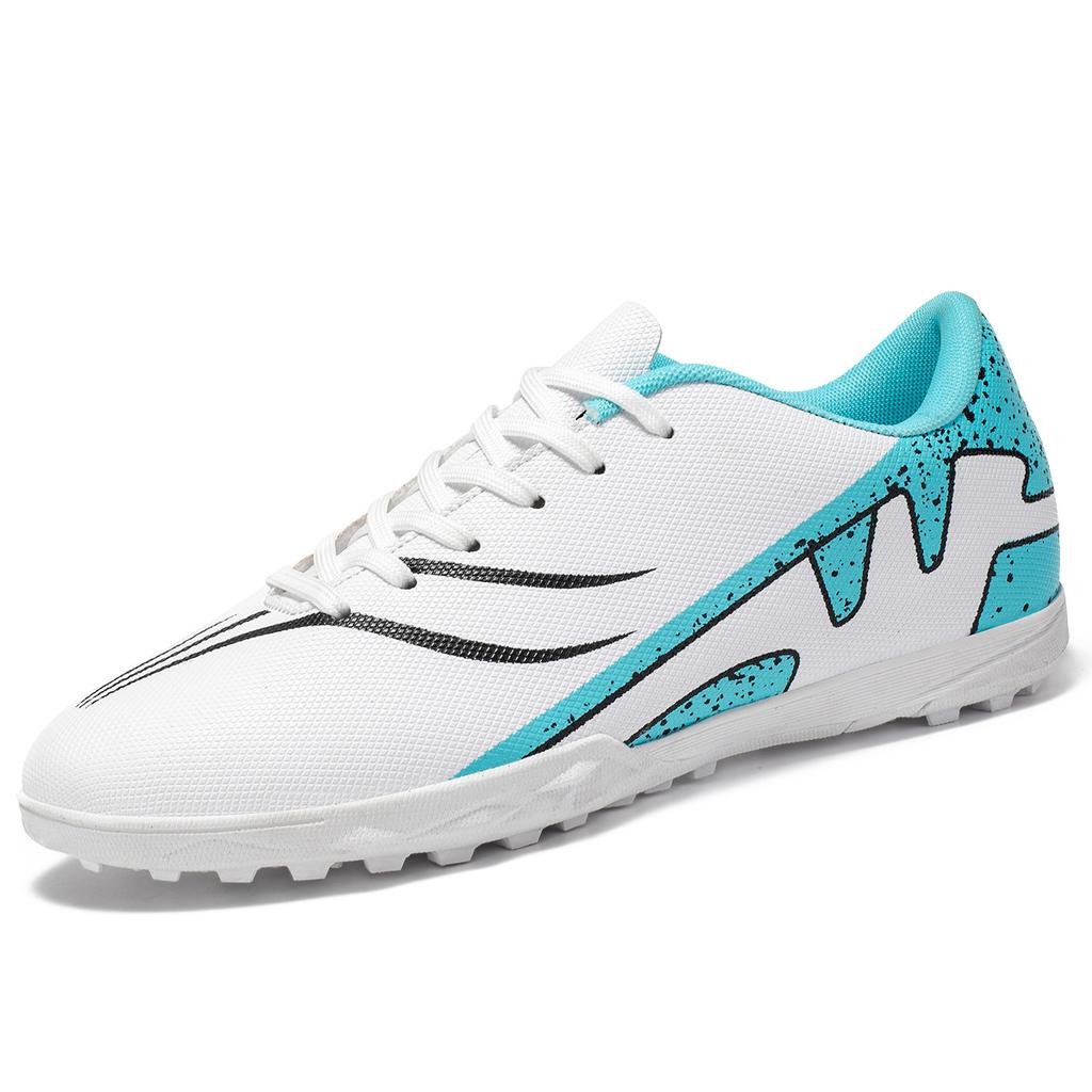 Low-top football shoes for children, boys and students, girls, broken nails, green training shoes, club game football shoes