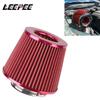 76MM 3 Inch High Flow Cold Air Intake Filter Universal Induction Kit Car Accessories Vehicles Air Filters Sport Power Mesh ConeGood product