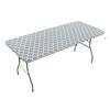 Vattentätt Elastiskt PVC Vinyl Duk för Picknick, Camping och Fester