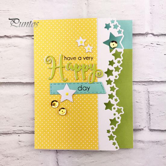 

Углеродистая сталь звезды кружевной трафарет бумажная карточка для скрапбукинга DIY тиснение высечка