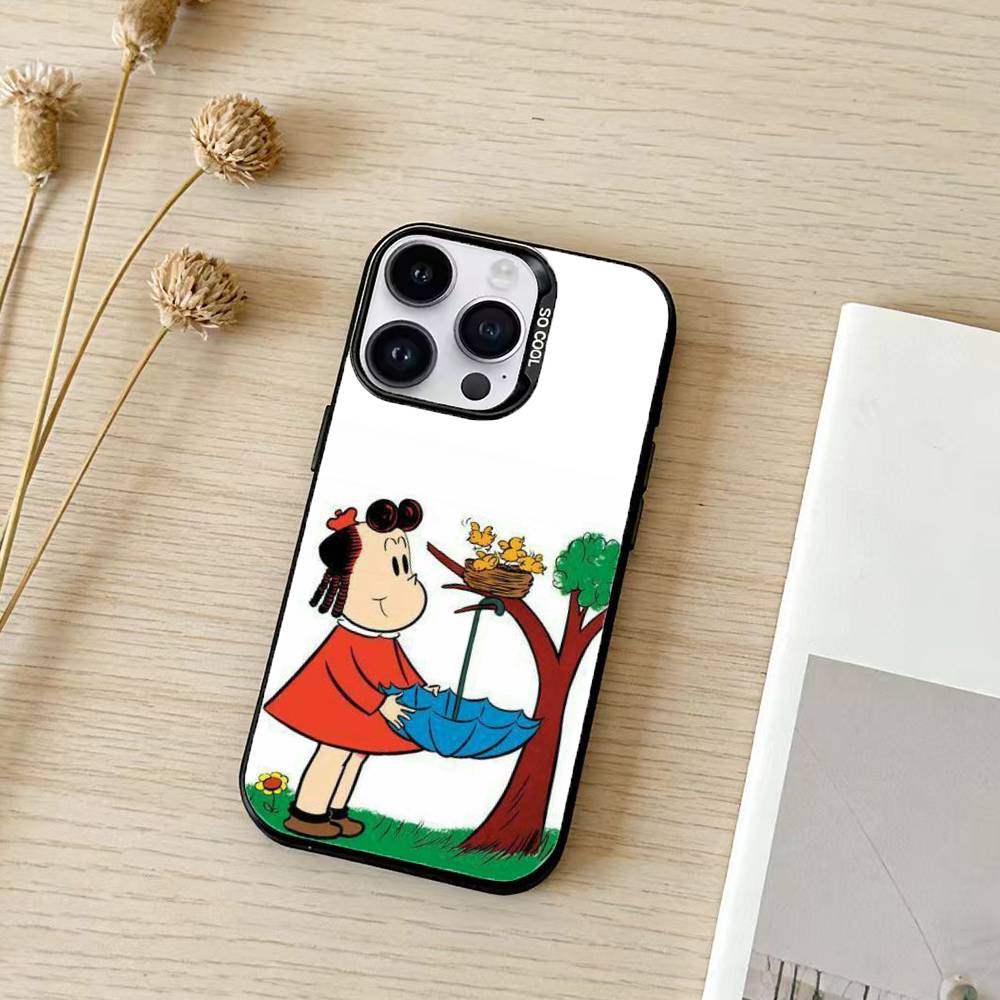 Cartoon The L-Little L-Lulu Show Phone Case For iPhone 17,16,15,14,13,12,11,Pro Max,Plus Candy Silver Cover iPhone16