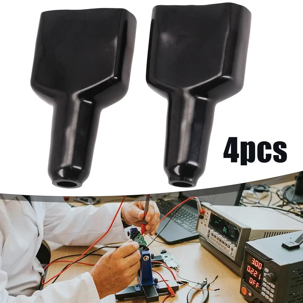 4 Stück Wasserdichter 50A Stecker Staubdichte Kabelummantelung Schwarz 50A Für-Anderson-Stecker Wasserdichte Hülle Staubdichte Kabelhülle