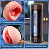 Adult Toys Male Masturbator Cup Pocket Vagina Pussy Vaginal Penetration Prostate Massager Intelligent Voice Sex Toys for Men