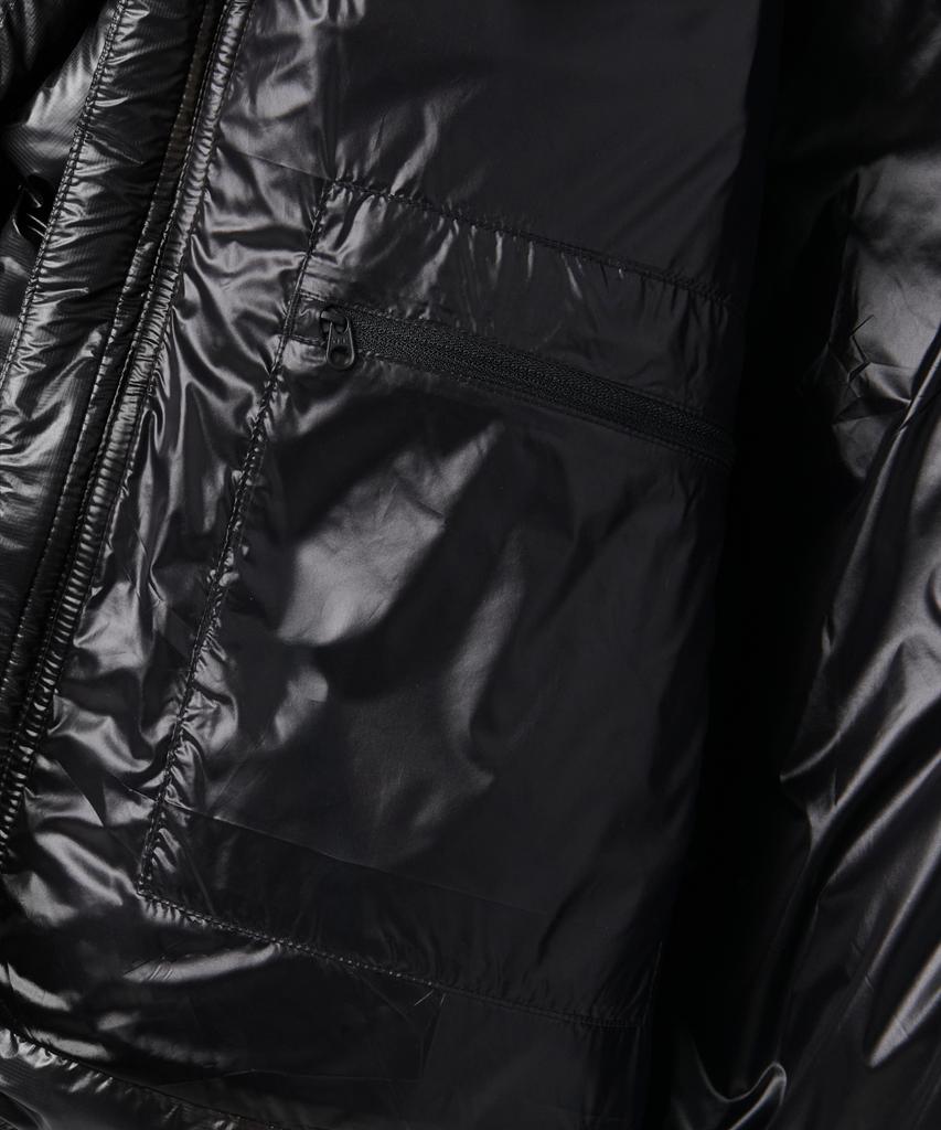 Musinsa Standard [City Leisure] Sheer Ripstop Double Pocket Down Short Padded Jacket [Black]