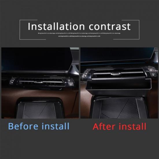 Armaturenbrett Mitte Lüftungsgitter Klimaanlage Ablagefach Für BMW X1 U11 23-24