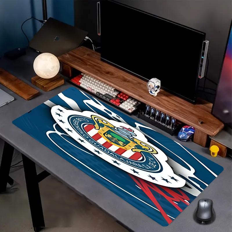 Club Deportivo Guadalajara Print Mouse Pad, Anti‑Slip Desktop Keyboard Mat, for PC Laptop Gaming Working Daily Use, Cool Festival Surprise Gift