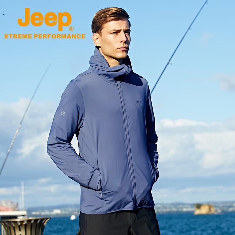 JEEP Men s Lightweight Outdoor Windbreaker L