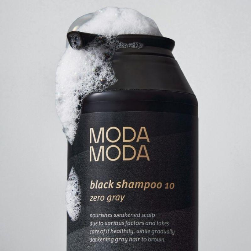 MODAMODA Generation Three Zero Gray Black Shampoo Gray Hair Care Color Enhancing Shampoo 100g