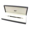 Excellent MONTBLANC Ballpoint pen Starwalker White Star Twist Type Black Silver mens Used