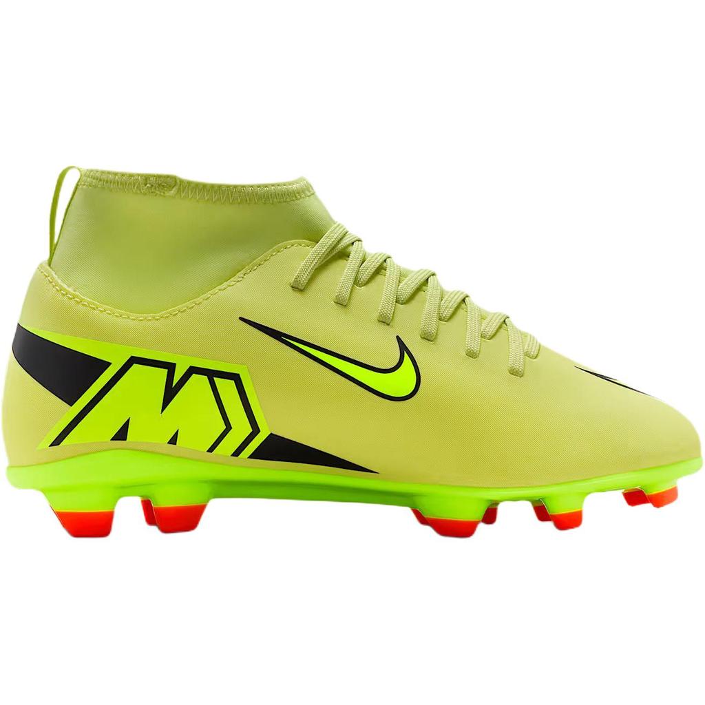 Nike Zoom Mercurial Superfly 10 Club MG GS Limelight Hyper Crimson Kids Cleats Yellow Volt FQ8318-300