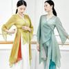 Women’s Irregular Chiffon Skirt Pants for Dance and Yoga