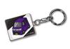 MKJP Custom Key Chain Daihatsu Atley S320G S330G S321G S331G Early Period Base: Black Car Color: Purple