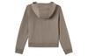 Nike Sweatshirts Women's Brown Hooded Moderate Cardigan FB5199-233