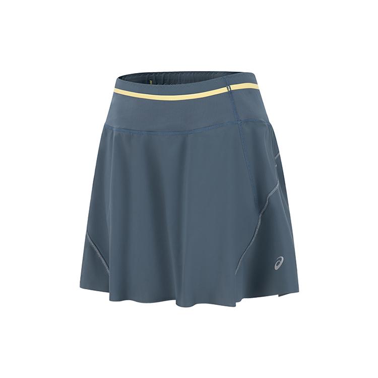 ASICS Casual Short Skirts Women s Gray Blue Moderate Short 2012D523-400 L