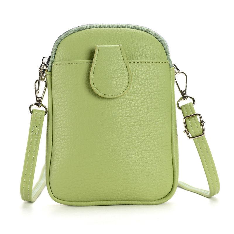Women Fashion Shoulder Bags Artificial Leather Phone Bag for Ladies Classic Crossbody Messenger Bags Zipper Purse Wallets Money Pack