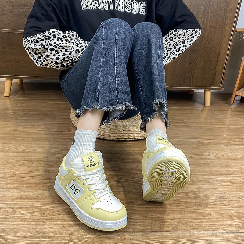 Niche board shoes women's tide autumn new student versatile sports casual bread shoes