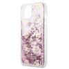 Etui do iPhone 13 mini Guess Liquid Glitter Różowe