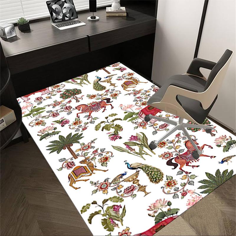 

1PC Elephant Horse Extra Large Non Slip Floor carpet, Office, family, bedroom, Studio Large Area Rug Indoor Rugs, Vibrant Colors 60cm by 90cm