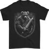 A Viking Bear With A Sword Mens T-Shirt 100% Cotton