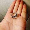 Retro Triple Star Ring For Men Women Silver Color Punk Gothic Vintage Open Ring Handmade Designer Jewelry Unisex Accessories